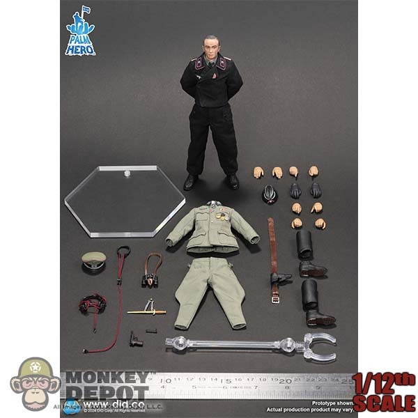 Monkey Depot - DiD 1/12th Panzer Commander—Otto Carius (XD80027)