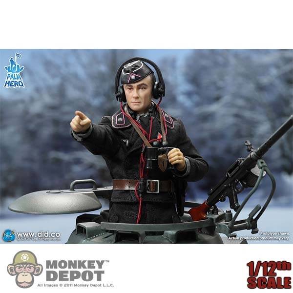 Monkey Depot - DiD 1/12th Panzer Commander—Otto Carius (XD80027)