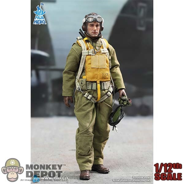 ミリタリー WORLD MISSION SERIES NO. 8 U.S. PILOT XA80032 1/12 USAAF Pilot - DID Corp.