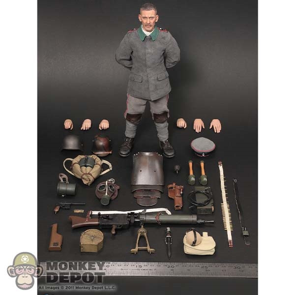 Monkey Depot - DiD WWI German MG08 Machine Gunner (D11015)