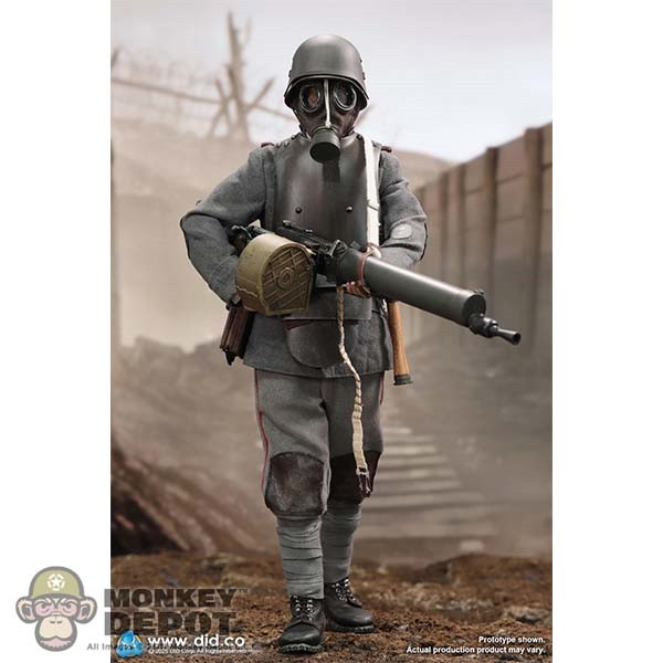 Monkey Depot - DiD WWI German MG08 Machine Gunner (D11015)