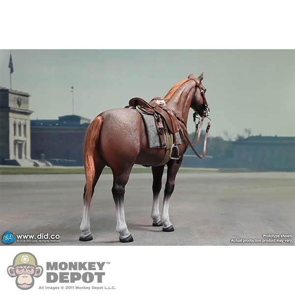 Monkey Depot - DiD Brown WWII German War Horse (E60084)