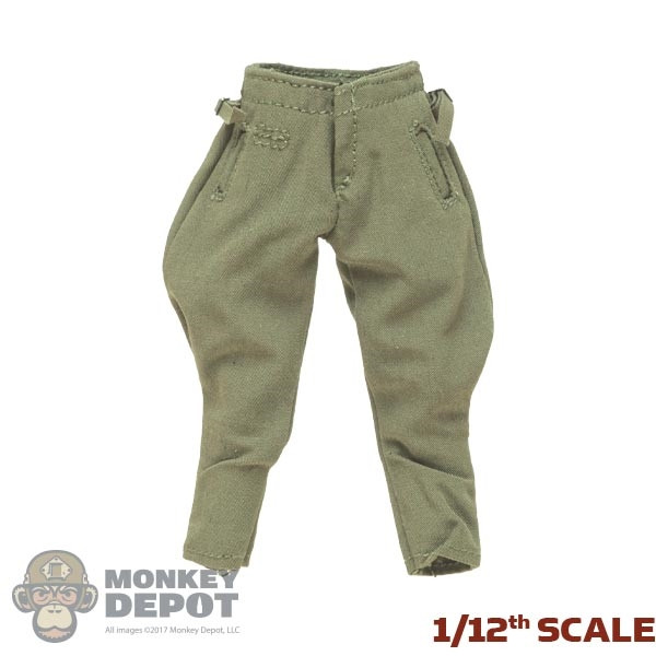 Monkey Depot - Pants: DiD 1/12th WWII Mens Officer Trousers