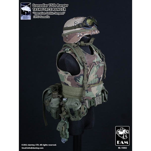 Monkey Depot - Boxed Figure: DAM 75th Ranger GRENADIER Task Force