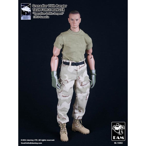 Monkey Depot - Boxed Figure: DAM 75th Ranger GRENADIER Task Force