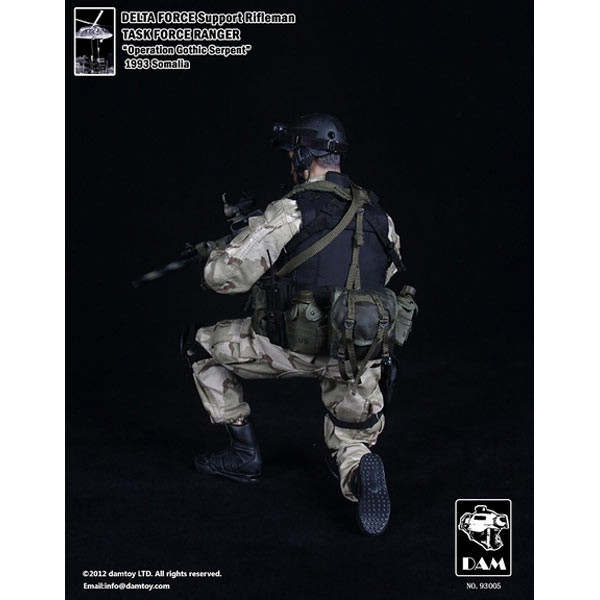 Monkey Depot - Boxed Figure: DAM Delta Force Support Rifleman Task