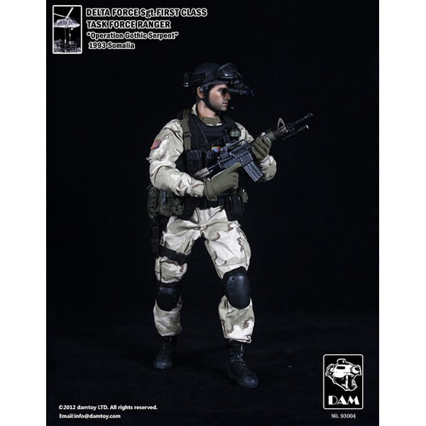 Monkey Depot - Boxed Figure: DAM Delta Force Support Rifleman Task