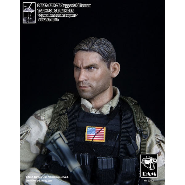 Monkey Depot - Boxed Figure: DAM Delta Force Support Rifleman Task