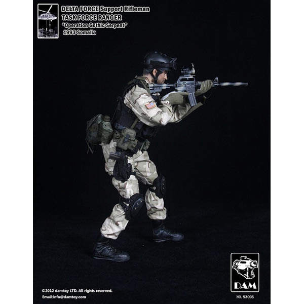Monkey Depot - Boxed Figure: DAM Delta Force Support Rifleman Task