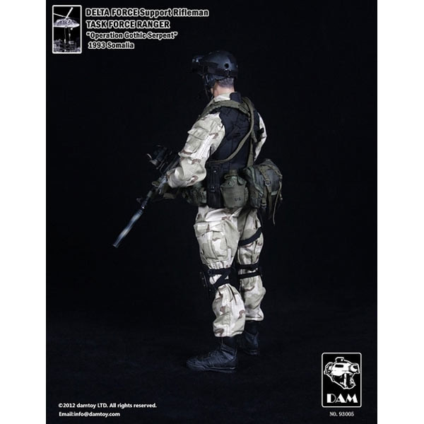 Monkey Depot - Boxed Figure: DAM Delta Force Support Rifleman Task
