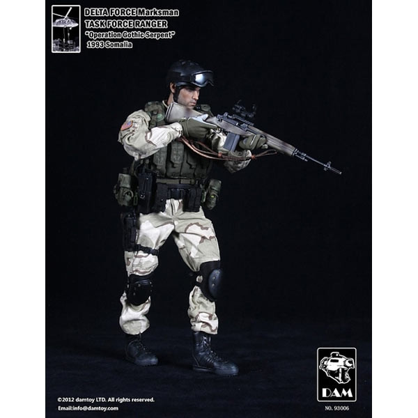 Monkey Depot - Boxed Figure: DAM Delta Force Marksman -Task Force