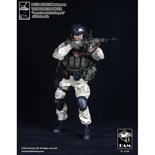 Monkey Depot - Boxed Figure: DAM Delta Force Marksman -Task Force