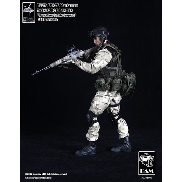 Monkey Depot - Boxed Figure: DAM Delta Force Marksman -Task Force