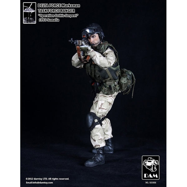 Monkey Depot - Boxed Figure: DAM Delta Force Marksman -Task Force