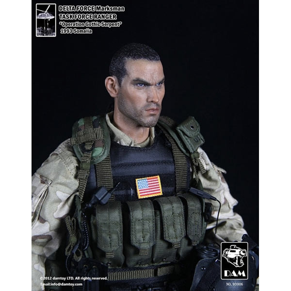 Monkey Depot - Boxed Figure: DAM Delta Force Marksman -Task Force