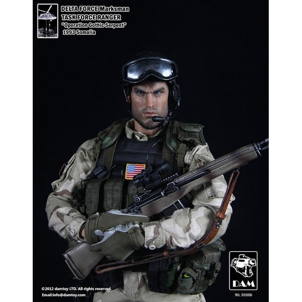 Monkey Depot - Boxed Figure: DAM Delta Force Marksman -Task Force