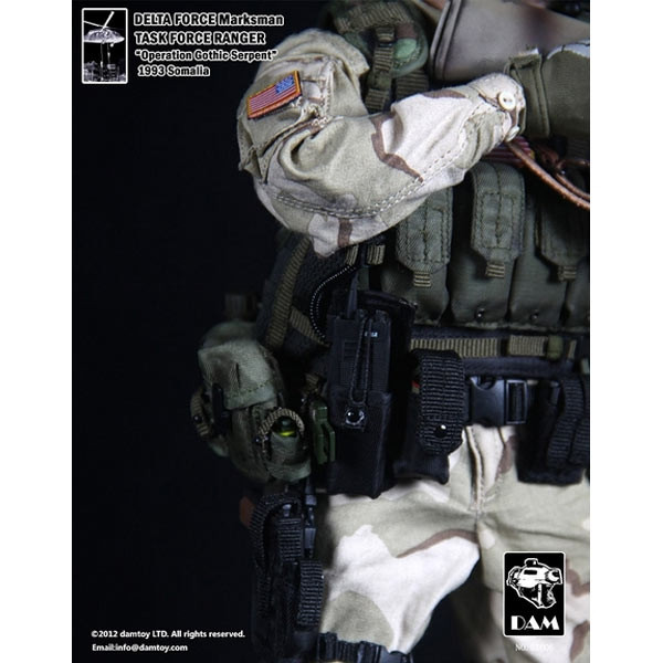 Monkey Depot - Boxed Figure: DAM Delta Force Marksman -Task Force
