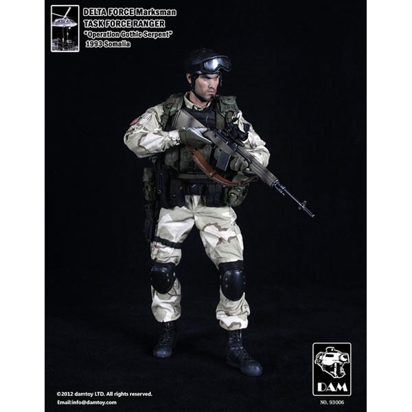 Monkey Depot - Boxed Figure: DAM Delta Force Marksman -Task Force