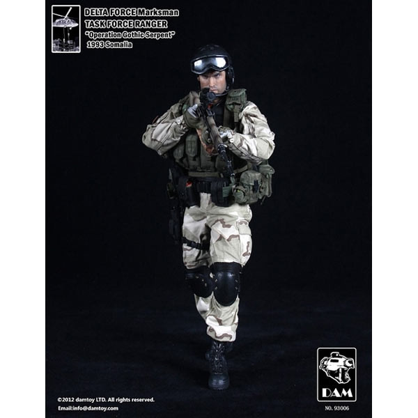 Monkey Depot - Boxed Figure: DAM Delta Force Marksman -Task Force