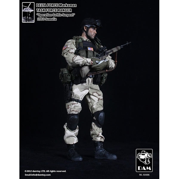 Monkey Depot - Boxed Figure: DAM Delta Force Marksman -Task Force