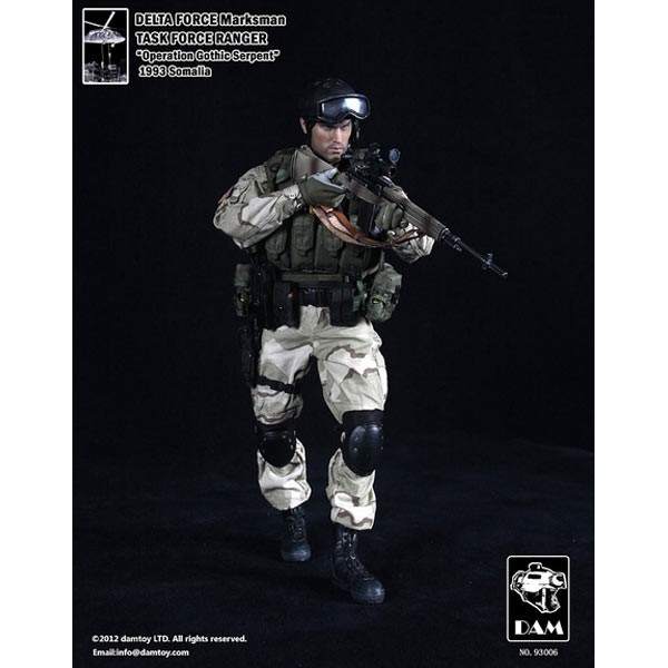 Monkey Depot - Boxed Figure: DAM Delta Force Marksman -Task Force