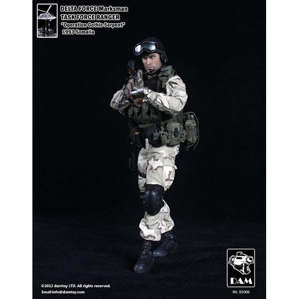 Monkey Depot - Boxed Figure: DAM Delta Force Marksman -Task Force