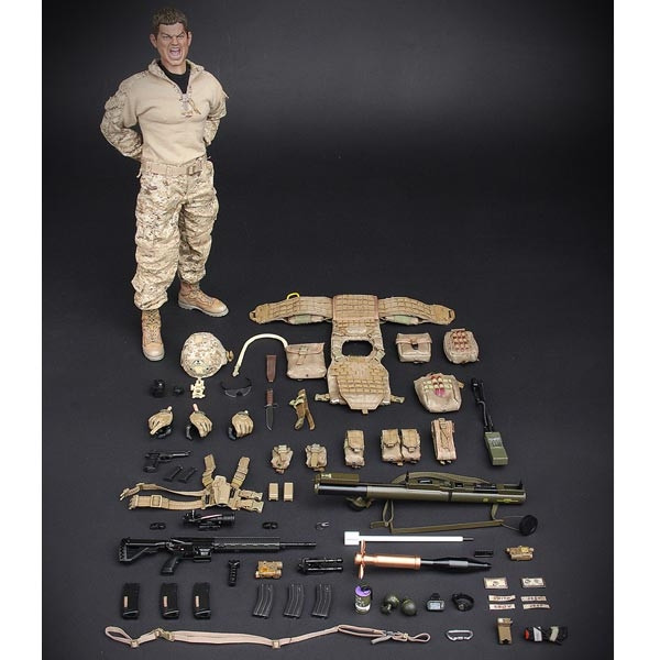 DAMTOYS　USMC M27 RIFLEMAN　78014 Monkey Depot - DAM USMC Reconnaissance Battalion M27 Rifleman (78014)