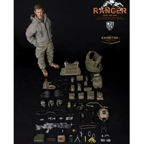 Monkey Depot - DamToys US ARMY 75th Ranger Saw Gunner - Training