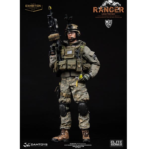 Monkey Depot - DamToys US ARMY 75th Ranger Saw Gunner - Training