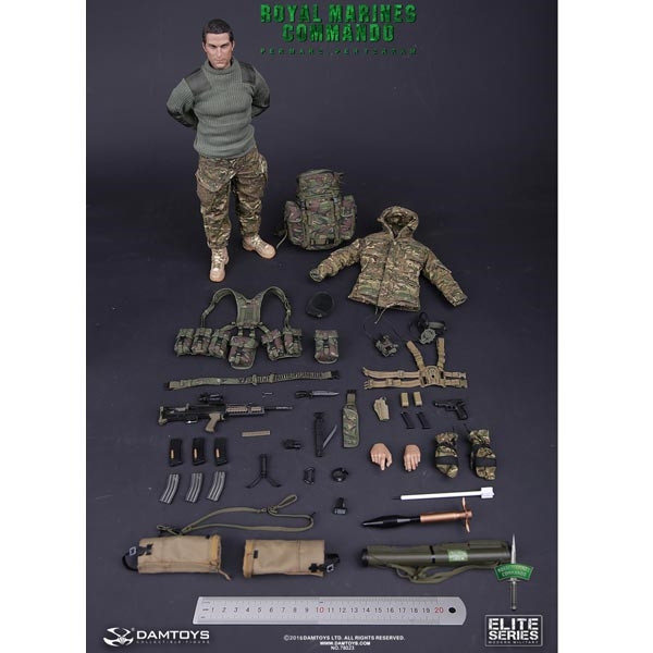 Monkey Depot - Boxed Figure: DamToys Royal Marines Commando (78023)