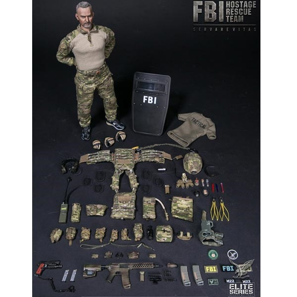 Monkey Depot - Boxed Figure: DamToys FBI HRT Agent Hostage Rescue
