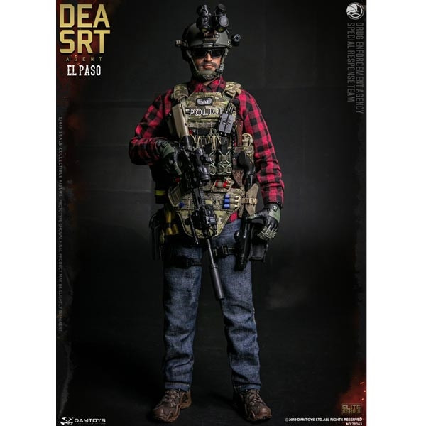 Monkey Depot - DamToys DEA SRT (Special Response Team) Agent El