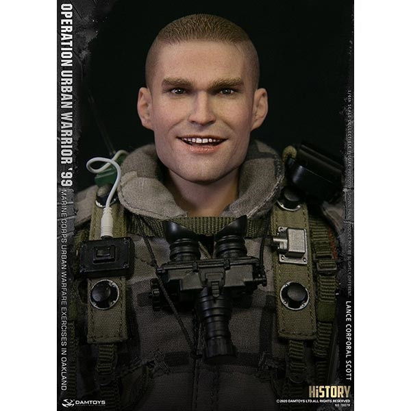 ミリタリー DAMTOYS OPERATION URBAN WARRIOR '99 DAMTOYS (DAM-78079) Operation Urban Warrior 99 - Marine Corps