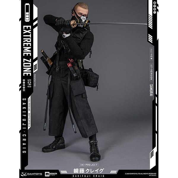 Monkey Depot - DamToys Extreme Zone Samurai Sakifuji Craig (DAM