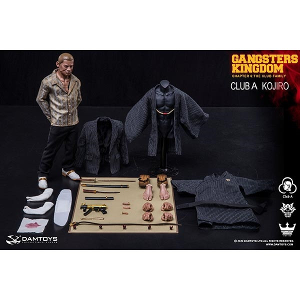 Monkey Depot - DamToys Gangsters Kingdom Club A Kojiro (DAM-GK021)