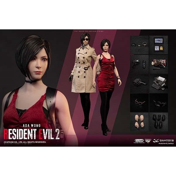 Monkey Depot - DamToys Resident Evil 2 Ada Wong (DAM-DMS039)