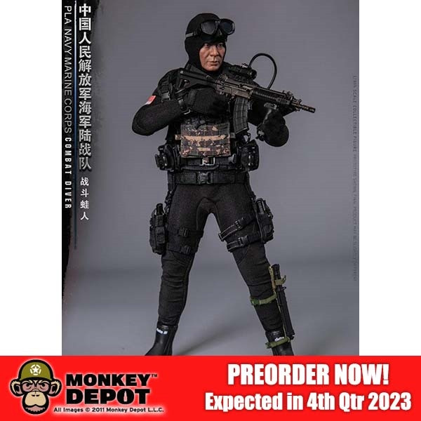 Monkey Depot - DamToys PLA Navy Marine Corps Combat Diver (DAM-78073)