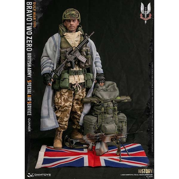 ミリタリー DAMTOYS Gulf War 1991 Bravo two sero 1/6 Monkey Depot - Boxed Figure: DamToys Bravo Two Zero British Army