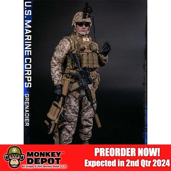 Monkey Depot - DamToys US Marine Corps Grenadier (DAM-78101)