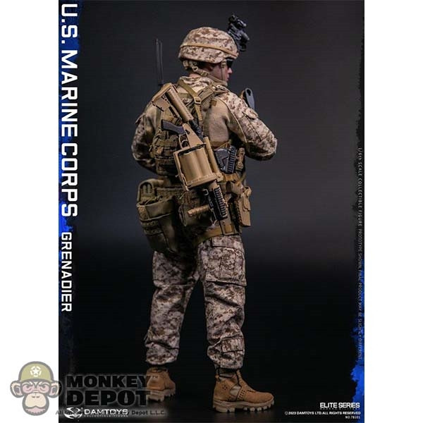 Monkey Depot - DamToys US Marine Corps Grenadier (DAM-78101)