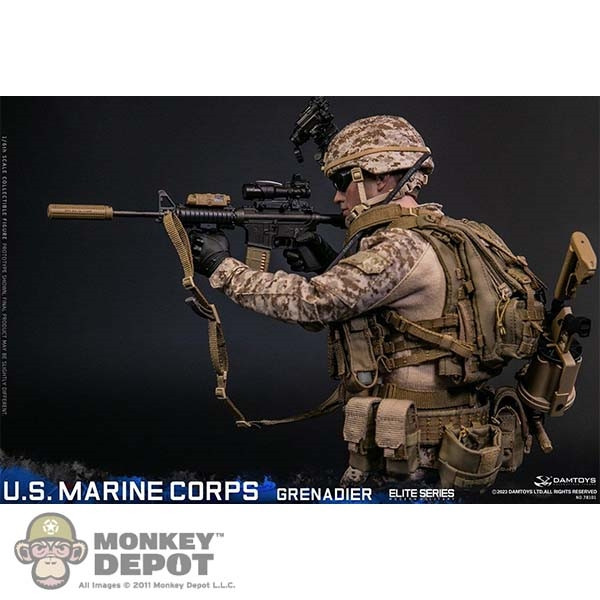 Monkey Depot - DamToys US Marine Corps Grenadier (DAM-78101)