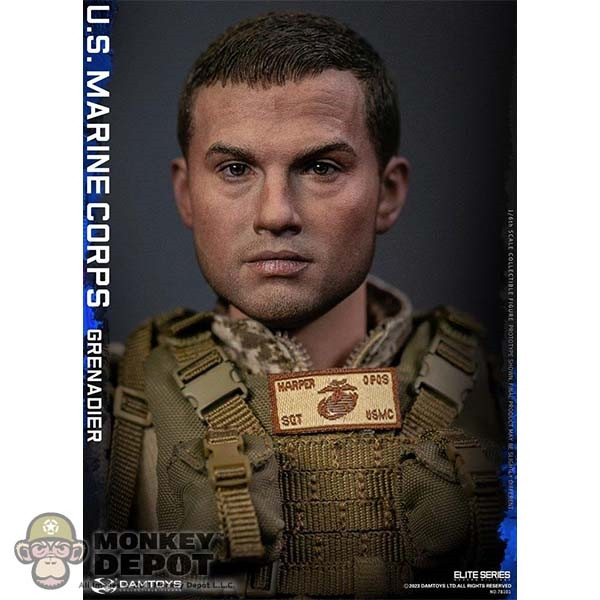 Monkey Depot - DamToys US Marine Corps Grenadier (DAM-78101)