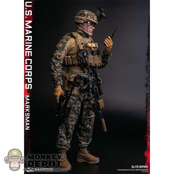 Monkey Depot - DamToys US Marine Corps Marksman (DAM-78102)