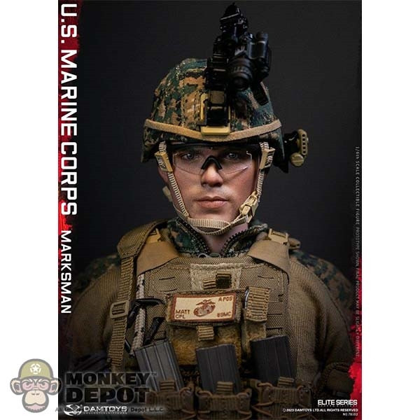 Monkey Depot - DamToys US Marine Corps Marksman (DAM-78102)
