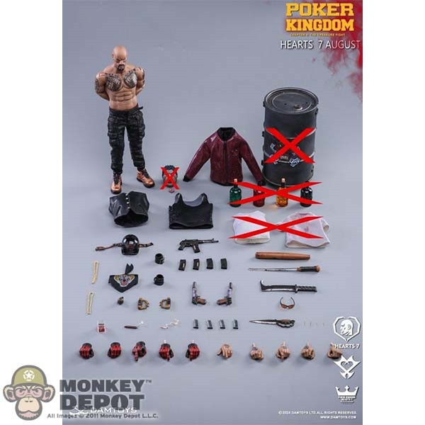 Monkey Depot - DamToys Poker Kingdom Hearts 7 August (DAM-GK029B)