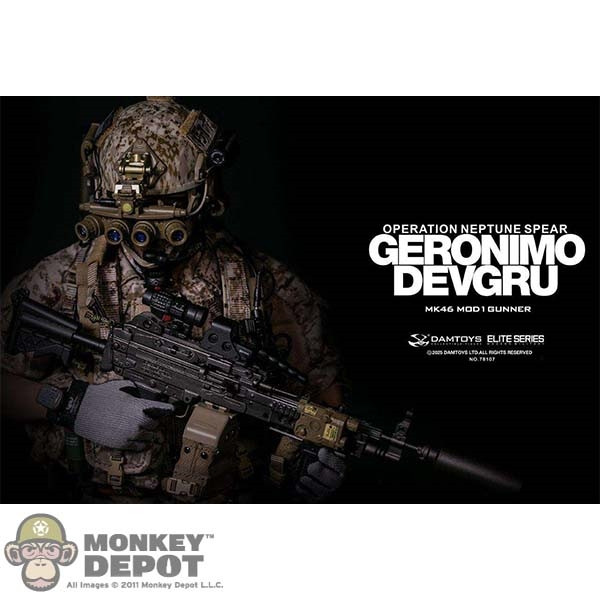Monkey Depot - DamToys DEVGRU Geronimo MK46 MOD1 Gunner (78107)