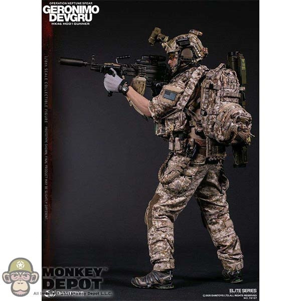Monkey Depot - DamToys DEVGRU Geronimo MK46 MOD1 Gunner (78107)