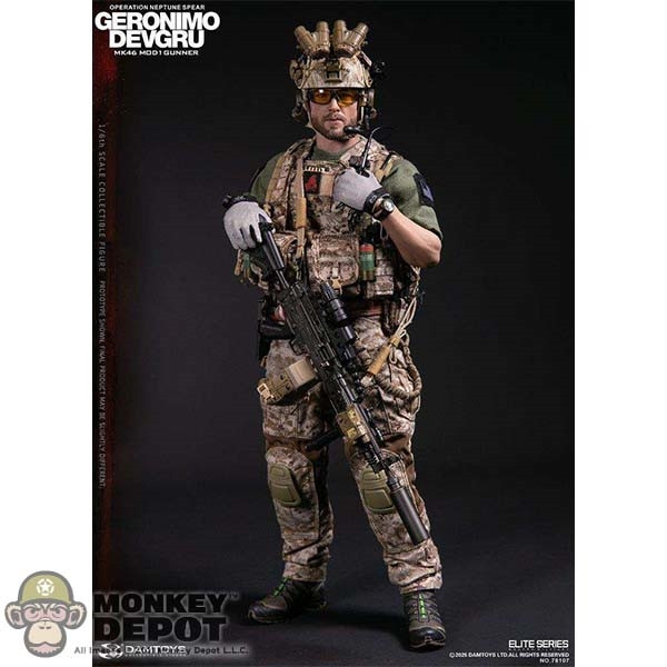 Monkey Depot - DamToys DEVGRU Geronimo MK46 MOD1 Gunner (78107)
