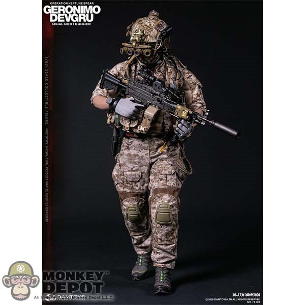 Monkey Depot - DamToys DEVGRU Geronimo MK46 MOD1 Gunner (78107)