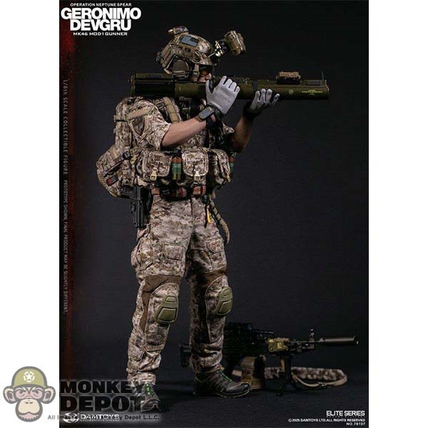 Monkey Depot - DamToys DEVGRU Geronimo MK46 MOD1 Gunner (78107)